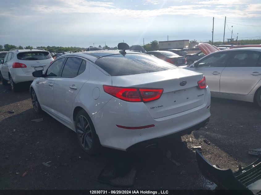 2015 Kia Optima Sx VIN: KNAGR4A6XF5609846 Lot: 12030731