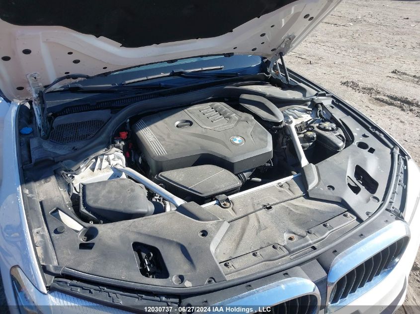 2020 BMW 5 Series VIN: WBAJR7C01LWW65373 Lot: 12030737