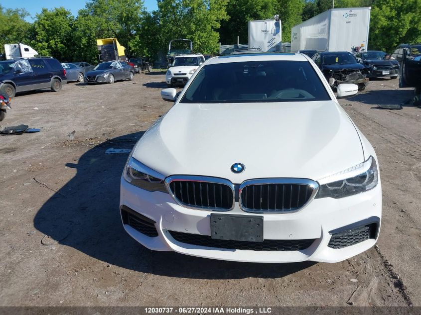 2020 BMW 5 Series VIN: WBAJR7C01LWW65373 Lot: 12030737