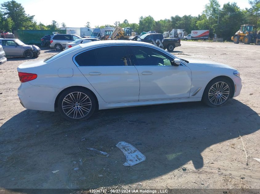 2020 BMW 5 Series VIN: WBAJR7C01LWW65373 Lot: 12030737
