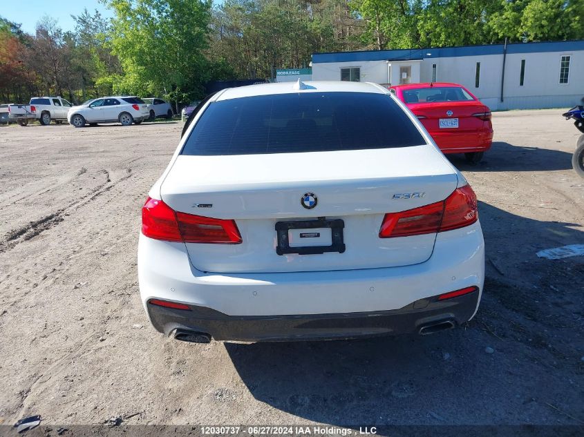2020 BMW 5 Series VIN: WBAJR7C01LWW65373 Lot: 12030737