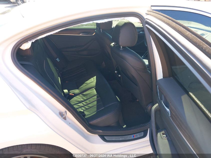 2020 BMW 5 Series VIN: WBAJR7C01LWW65373 Lot: 12030737