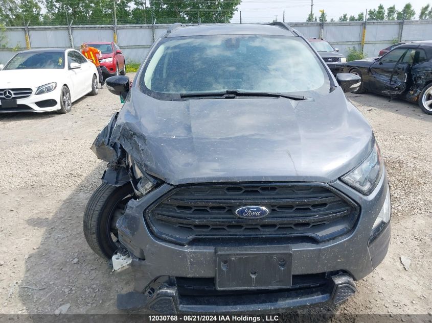 2020 Ford Ecosport Ses VIN: MAJ6S3JL7LC351172 Lot: 12030768