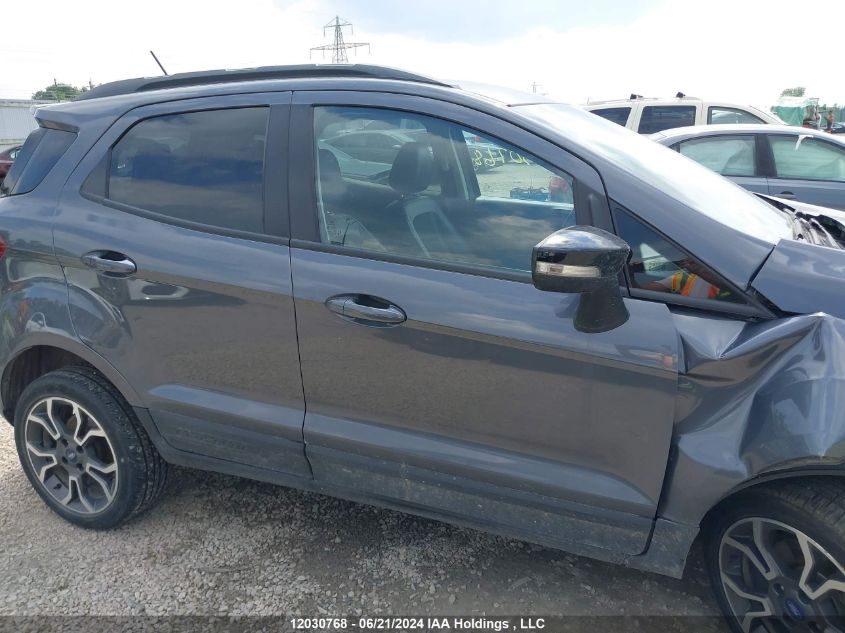 2020 Ford Ecosport Ses VIN: MAJ6S3JL7LC351172 Lot: 12030768