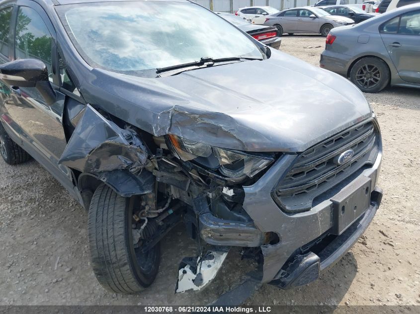 2020 Ford Ecosport Ses VIN: MAJ6S3JL7LC351172 Lot: 12030768