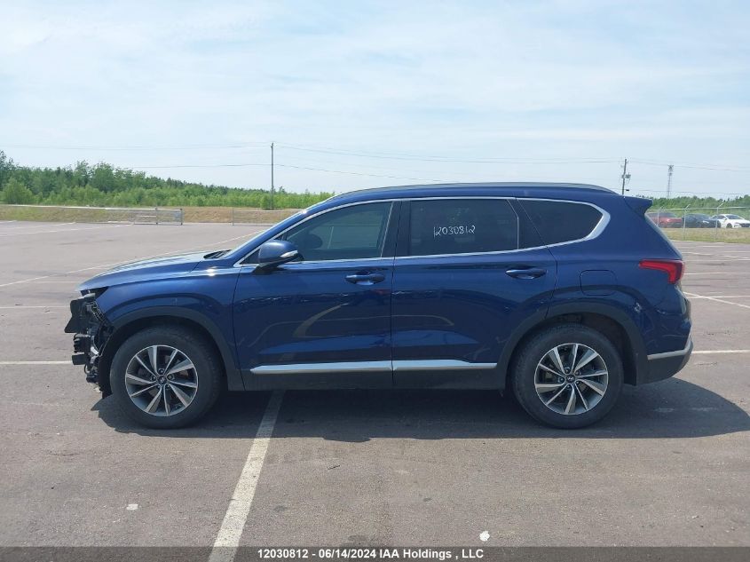 2019 Hyundai Santa Fe Sel/Sel Plus VIN: 5NMS3CAA3KH040794 Lot: 12030812