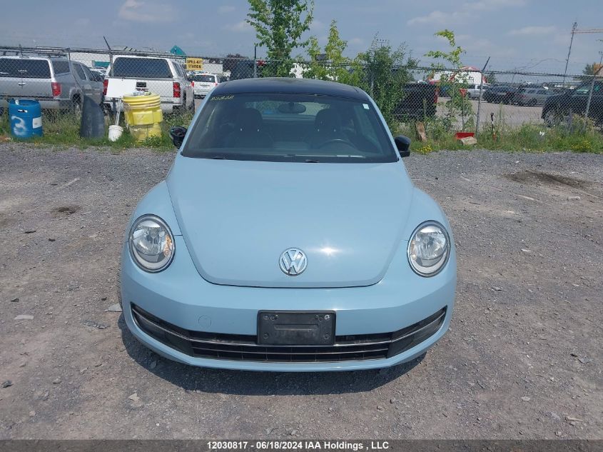 2013 Volkswagen Beetle 2.0T Fender Edition/2.0T Turbo/R-Line VIN: 3VWV67AT6DM612578 Lot: 12030817