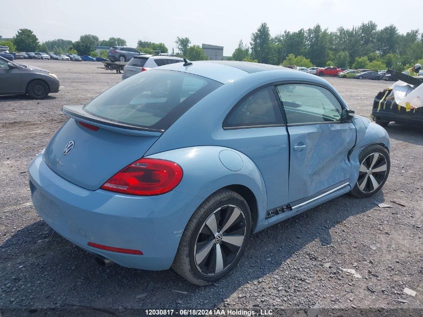 2013 Volkswagen Beetle 2.0T Fender Edition/2.0T Turbo/R-Line VIN: 3VWV67AT6DM612578 Lot: 12030817