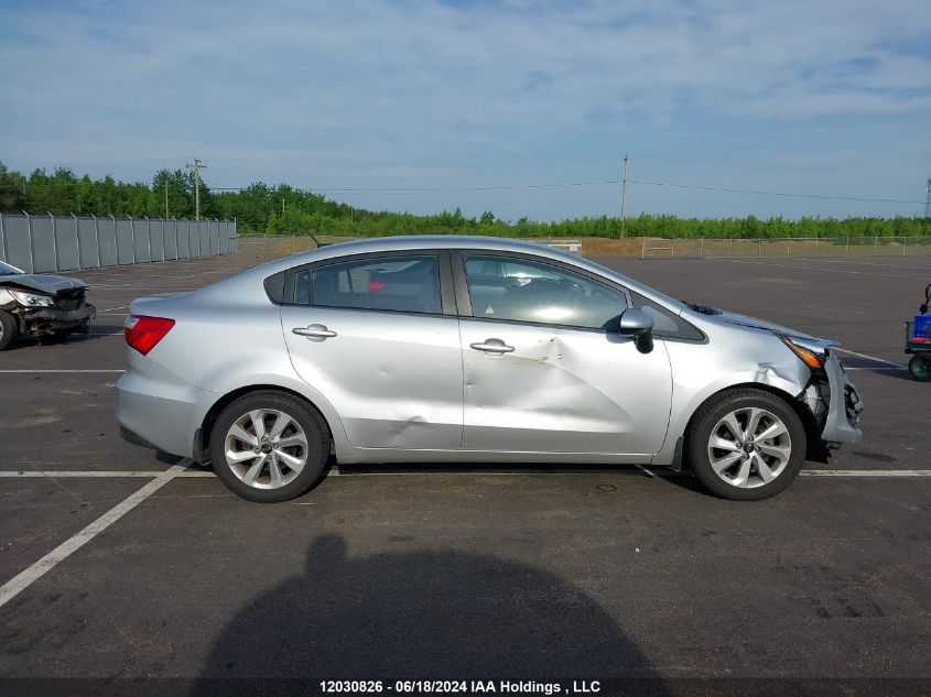 2016 Kia Rio Ex/Sx VIN: KNADN4A30G6629197 Lot: 12030826