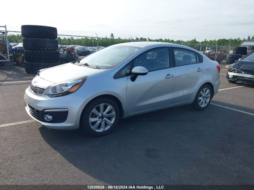 2016 Kia Rio Ex/Sx VIN: KNADN4A30G6629197 Lot: 12030826