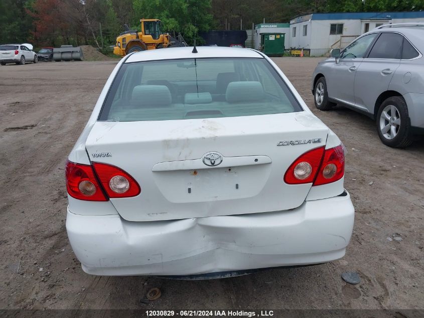 2008 Toyota Corolla Le VIN: 2T1BR30E68C895605 Lot: 12030829