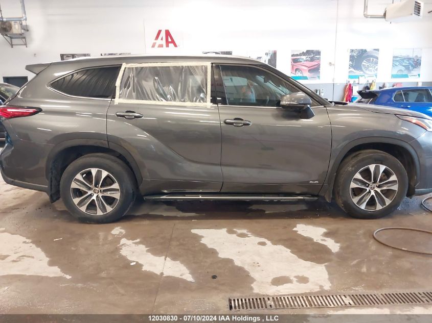 2023 Toyota Highlander Hybrid Limited/Hybrid Platinum VIN: 5TDEBRCH1PS113677 Lot: 12030830