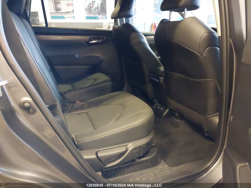 2023 Toyota Highlander Hybrid Limited/Hybrid Platinum VIN: 5TDEBRCH1PS113677 Lot: 12030830
