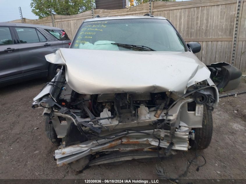 2007 Pontiac Montana Sv6 VIN: 1GMDU03147D110641 Lot: 12030836