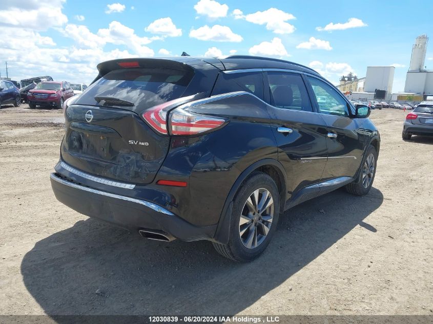 2016 Nissan Murano VIN: 5N1AZ2MH5GN123808 Lot: 12030839