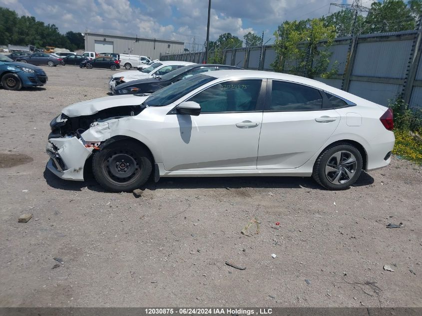 2019 Honda Civic VIN: 2HGFC2F53KH028150 Lot: 12030875