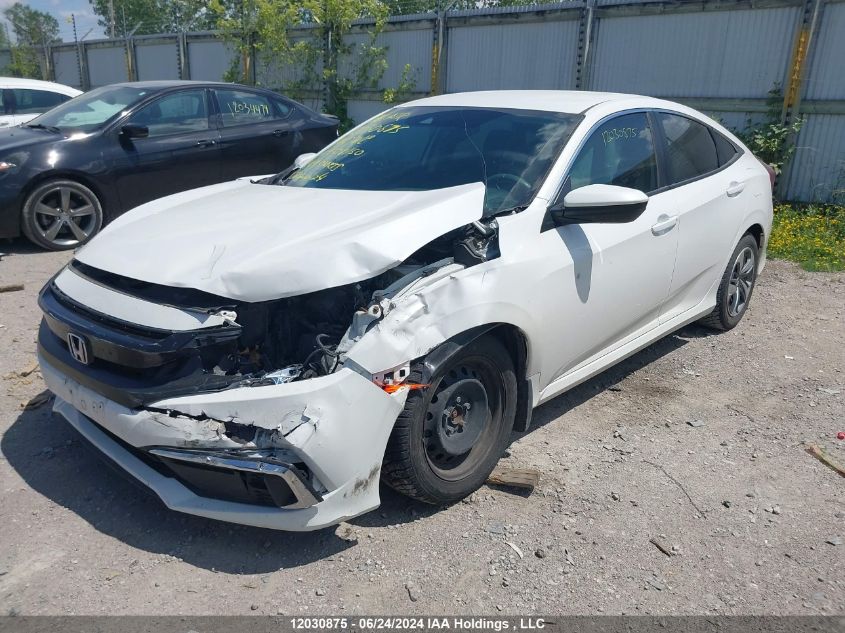 2019 Honda Civic VIN: 2HGFC2F53KH028150 Lot: 12030875