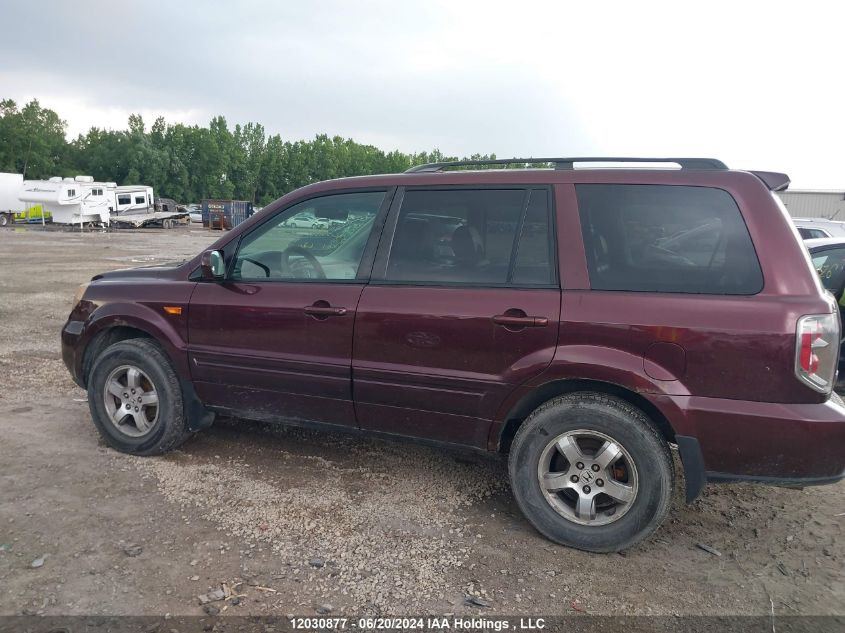 2008 Honda Pilot VIN: 5FNYF18678B501562 Lot: 12030877