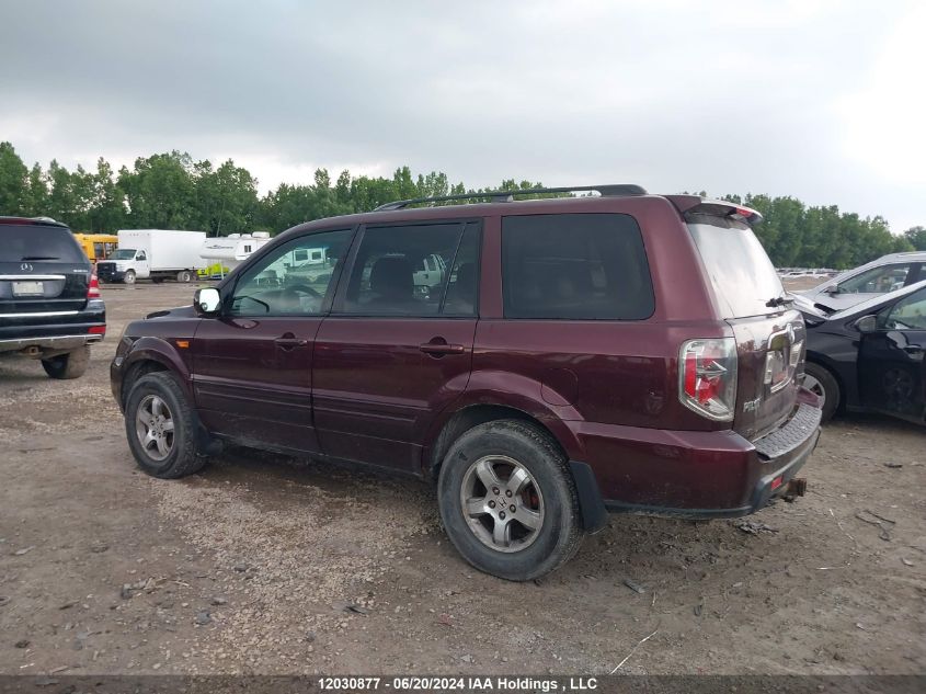 2008 Honda Pilot VIN: 5FNYF18678B501562 Lot: 12030877