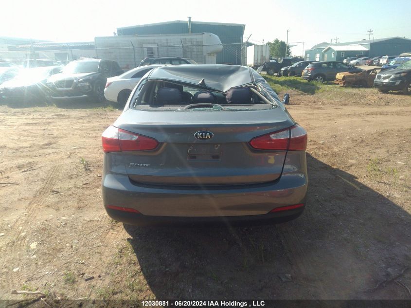 2016 Kia Forte VIN: KNAFX4A68G5480783 Lot: 12030881