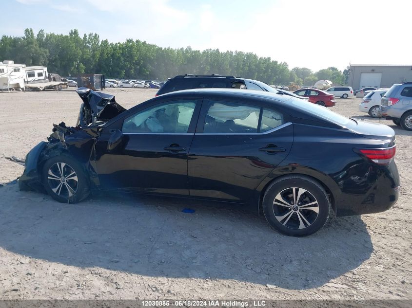 2020 Nissan Sentra VIN: 3N1AB8CV6LY280556 Lot: 12030885