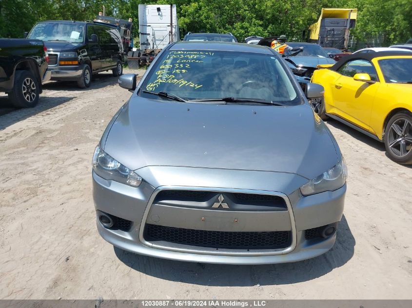 2015 Mitsubishi Lancer Sportback VIN: JA32X2HU6FU600352 Lot: 12030887