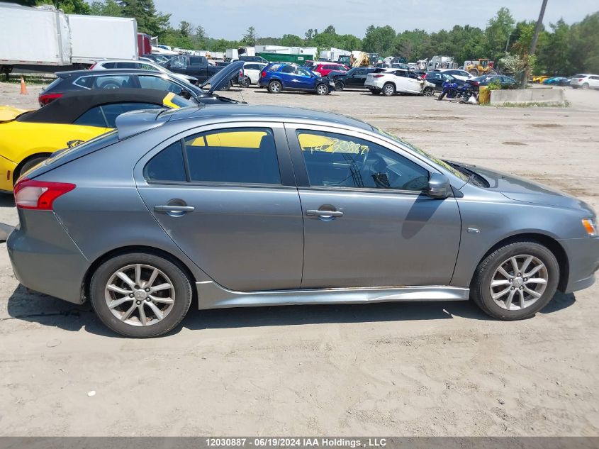 2015 Mitsubishi Lancer Sportback VIN: JA32X2HU6FU600352 Lot: 12030887