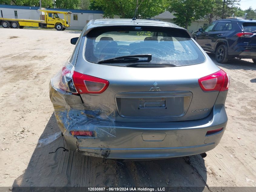 2015 Mitsubishi Lancer Sportback VIN: JA32X2HU6FU600352 Lot: 12030887