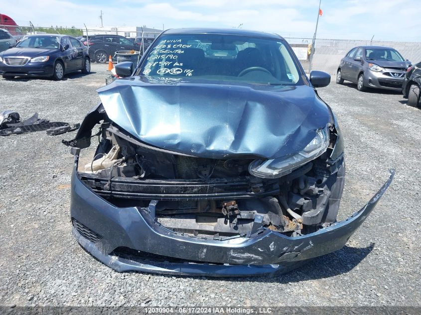 2018 Nissan Sentra VIN: 3N1AB7AP1JY215190 Lot: 12030904