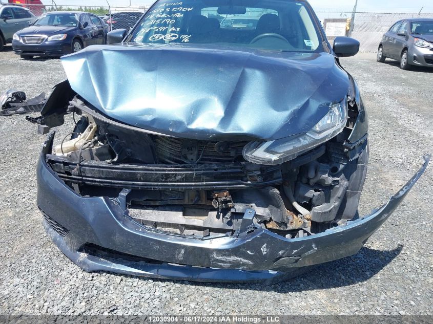 2018 Nissan Sentra VIN: 3N1AB7AP1JY215190 Lot: 12030904