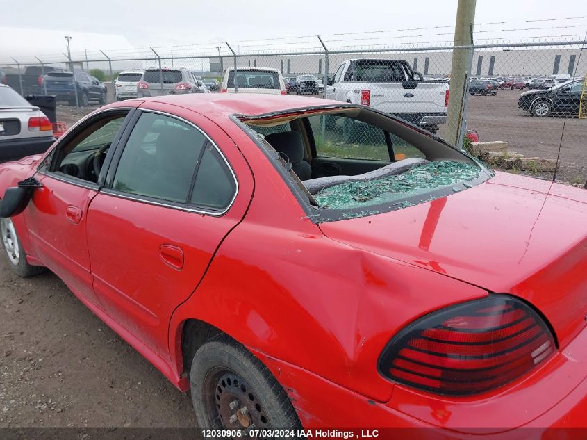 2005 Pontiac Grand Am Se VIN: 1G2NE52E55M233440 Lot: 12030905