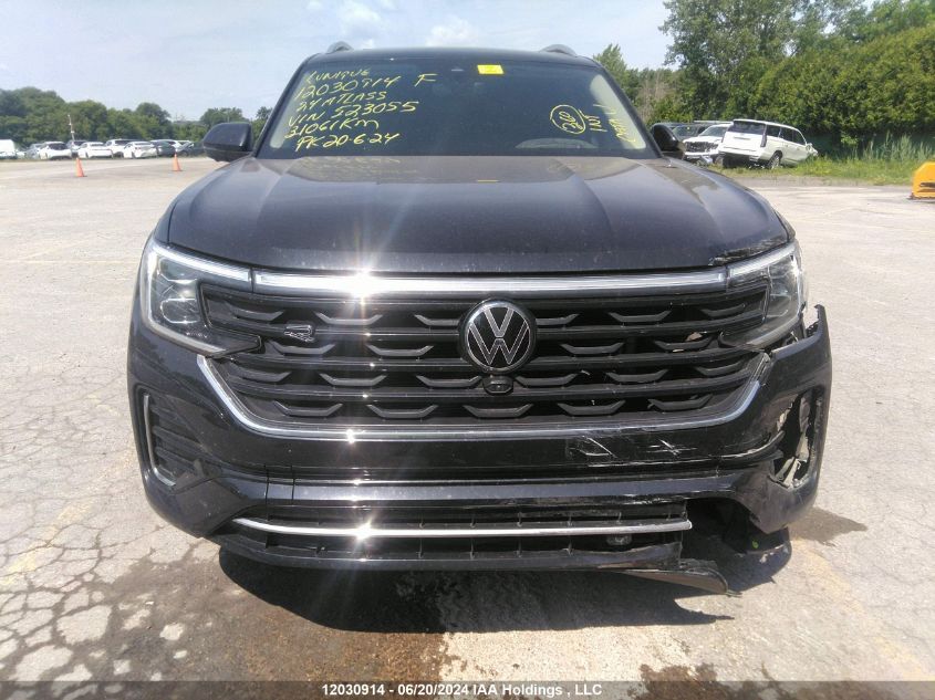 2024 Volkswagen Atlas VIN: 1V2FR2CA5RC523055 Lot: 12030914