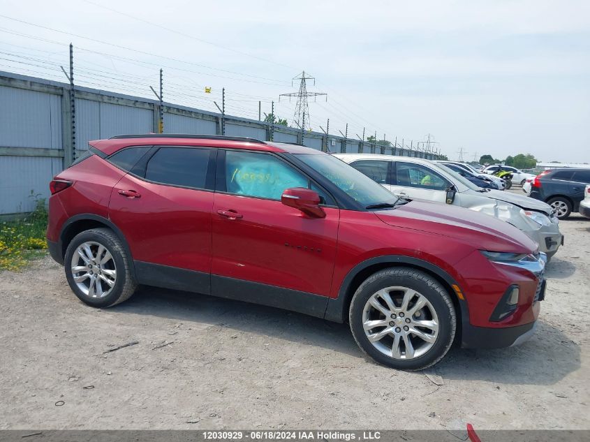 2020 Chevrolet Blazer 3Lt VIN: 3GNKBJRSTLS643494 Lot: 12030929