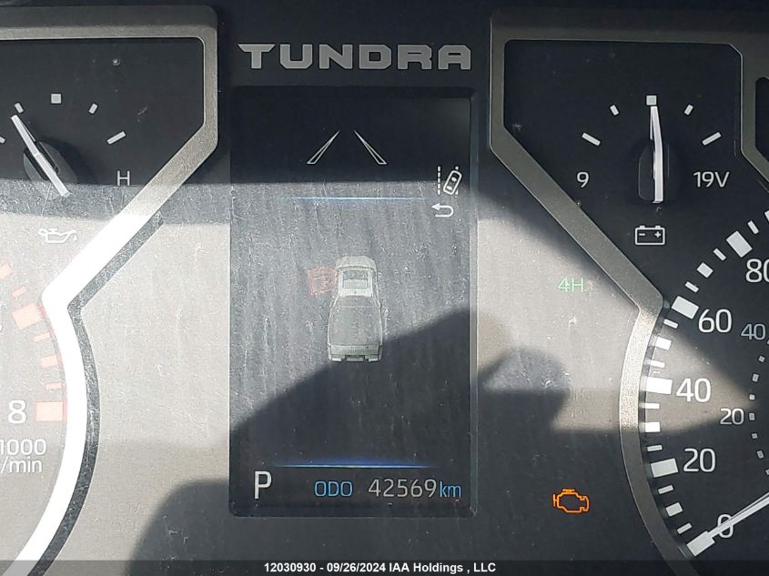 5TFJA5DB2NX048009 2022 Toyota Tundra Crewmax Limited