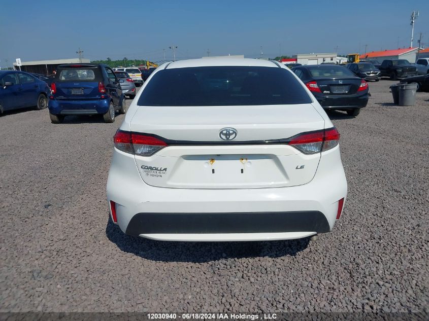 2020 Toyota Corolla L/Le/Xle VIN: 5YFBPRBE3LP056221 Lot: 12030940