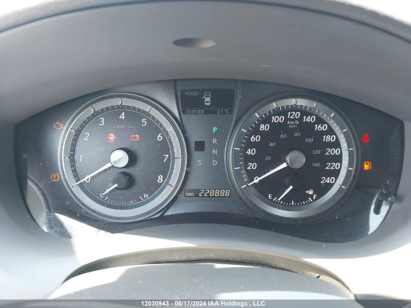 2009 Lexus Es 350 350 VIN: JTHBJ46G892333760 Lot: 12030943