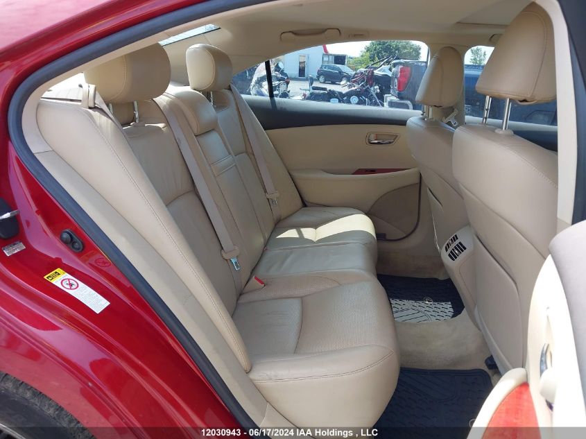 2009 Lexus Es 350 350 VIN: JTHBJ46G892333760 Lot: 12030943