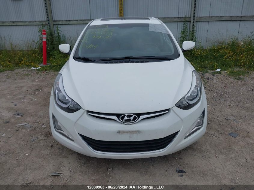 2014 Hyundai Elantra Se/Sport/Limited VIN: 5NPDH4AE8EH484070 Lot: 12030963