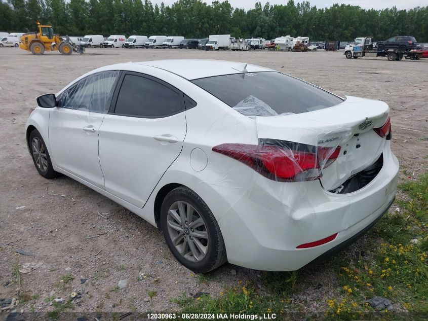 2014 Hyundai Elantra Se/Sport/Limited VIN: 5NPDH4AE8EH484070 Lot: 12030963