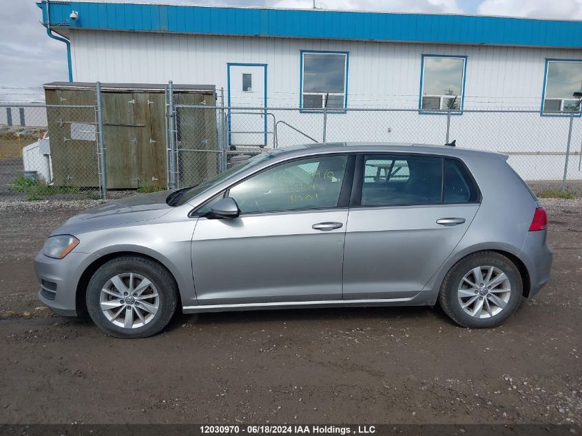 2015 Volkswagen Golf VIN: 3VW217AU5FM058818 Lot: 12030970