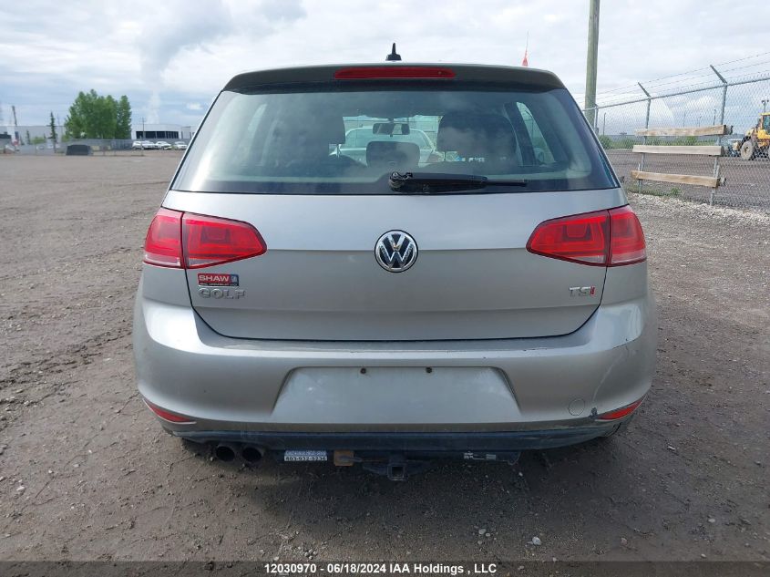 2015 Volkswagen Golf VIN: 3VW217AU5FM058818 Lot: 12030970