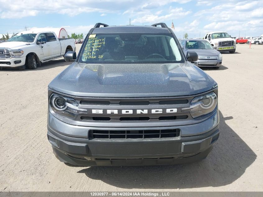 2024 Ford Bronco Sport Big Bend VIN: 3FMCR9B66RRE70826 Lot: 12030977