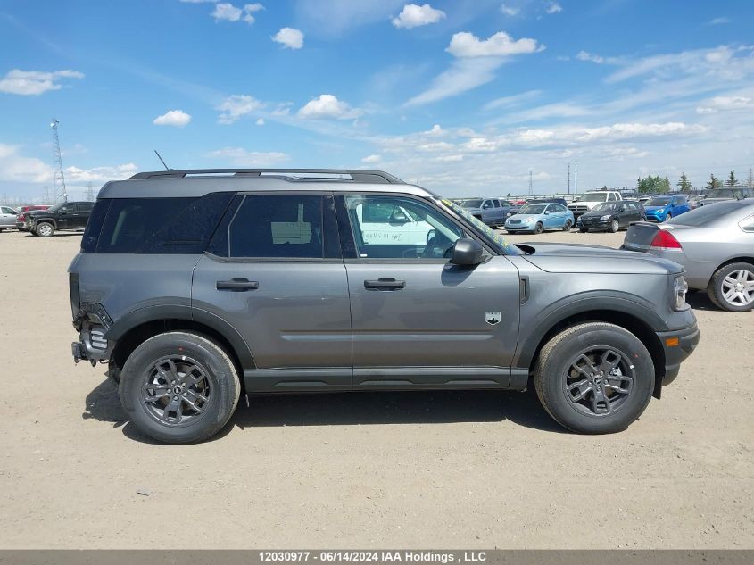 2024 Ford Bronco Sport Big Bend VIN: 3FMCR9B66RRE70826 Lot: 12030977