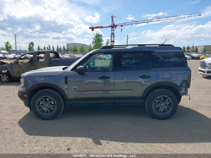 2024 Ford Bronco Sport Big Bend VIN: 3FMCR9B66RRE70826 Lot: 12030977