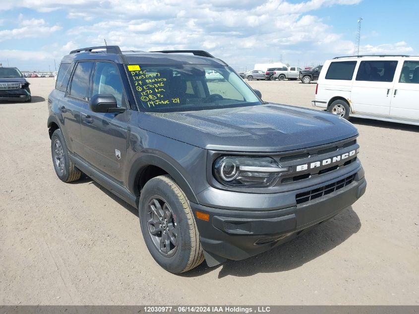 2024 Ford Bronco Sport Big Bend VIN: 3FMCR9B66RRE70826 Lot: 12030977