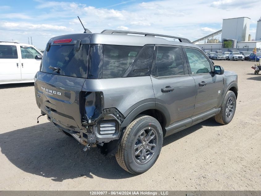 2024 Ford Bronco Sport Big Bend VIN: 3FMCR9B66RRE70826 Lot: 12030977