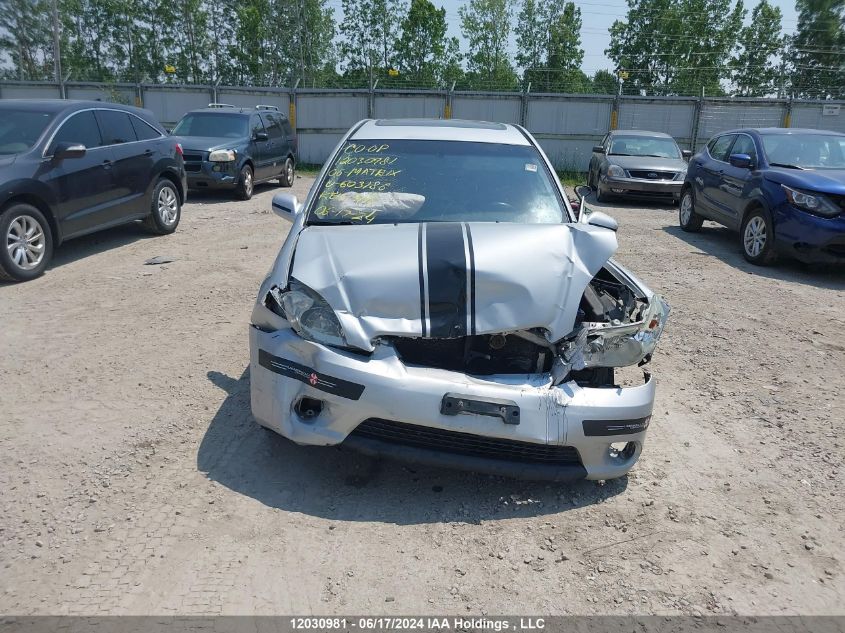 2006 Toyota Matrix Xr/Xrs VIN: 2T1KR32E86C603186 Lot: 12030981