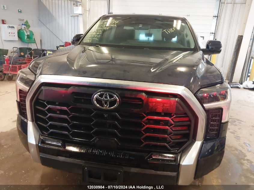 2022 Toyota Tundra Limited VIN: 5TFJA5ECXNX004766 Lot: 12030984