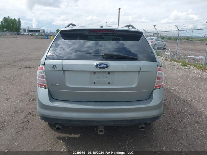 2007 Ford Edge Sel VIN: 2FMDK38C67BB01625 Lot: 12030986