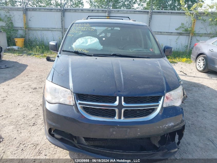 2014 Dodge Grand Caravan Se/Sxt VIN: 2C4RDGBG0ER225921 Lot: 12030988